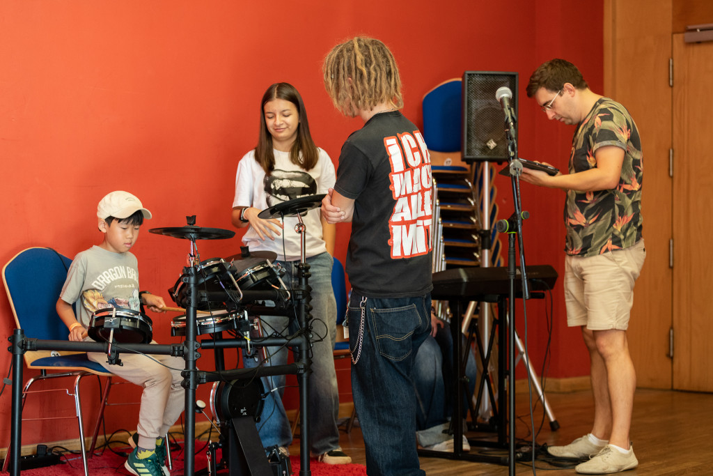 Workshopangebot am Vormittag