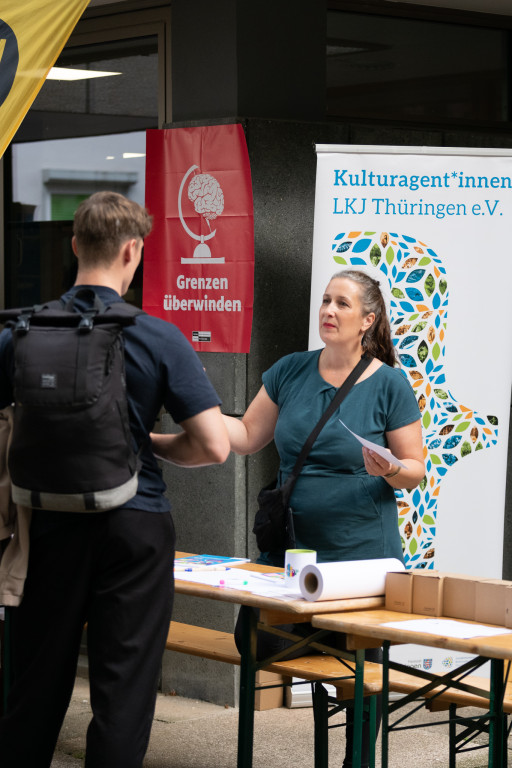 Markt der Möglichkeiten am Mittag