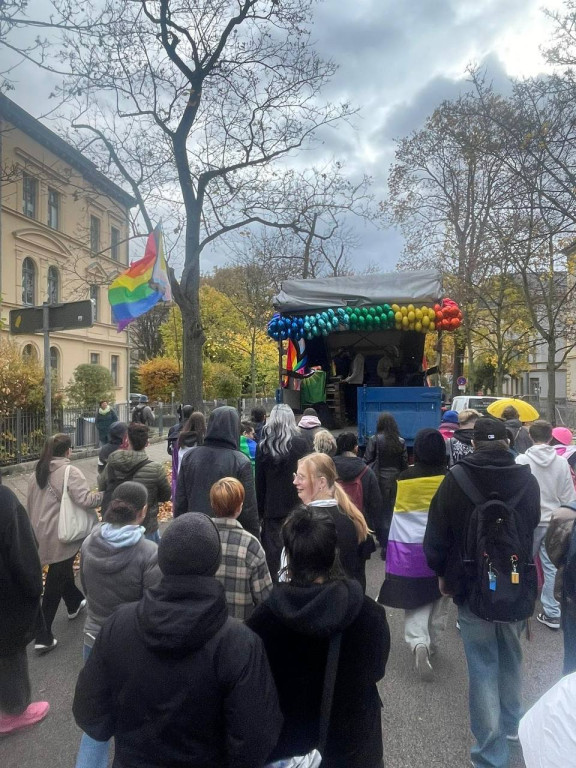 Ausflug zum CSD - trotz Regen ein kleines Highlight