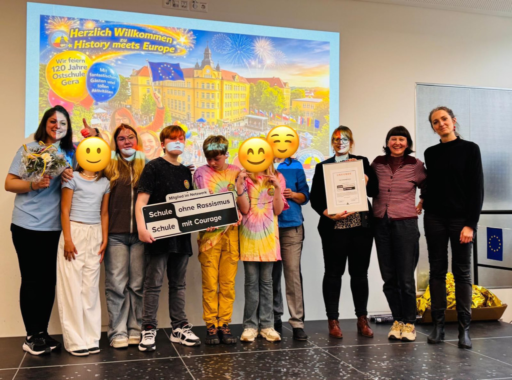 Hurra! Die Freude ist groß.