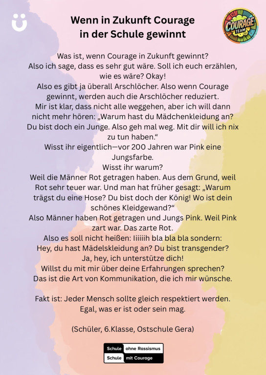 Perspektiven von Schüler*innen