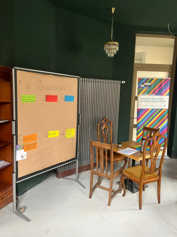 Möglichkeiten zum Austausch standen bereit...