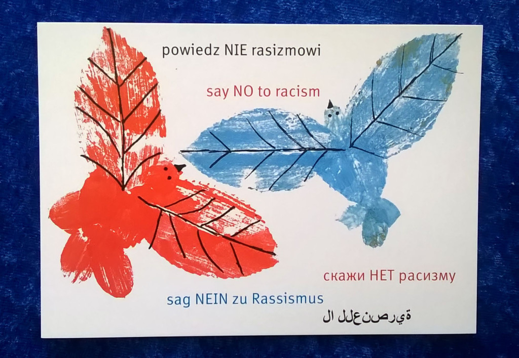 Postkarte Vögel