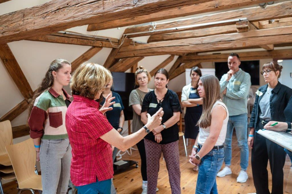 Workshop im Dachprobenraum